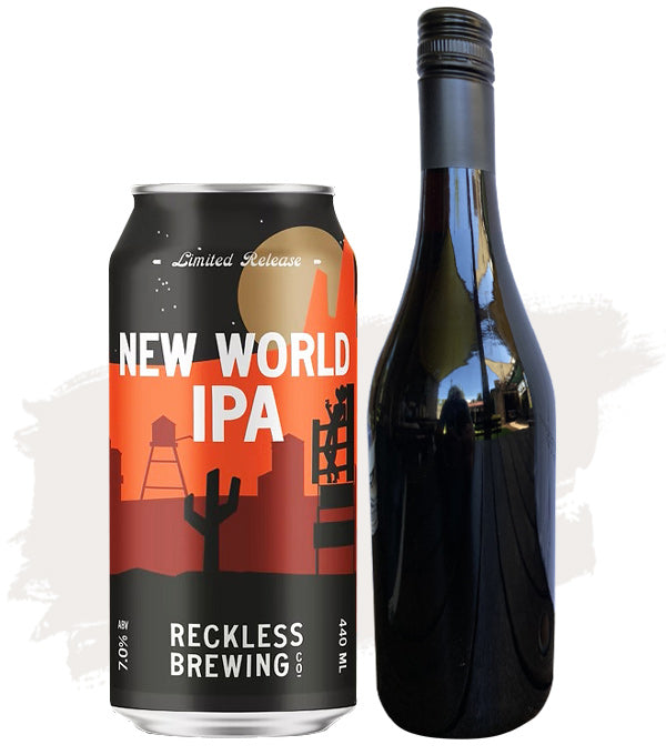 New World IPA + Blue Duck Merlot Cleanskin – Bundle Buy!