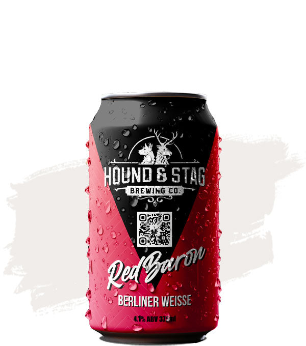 Hound and stag Red Baron Berliner Weisse