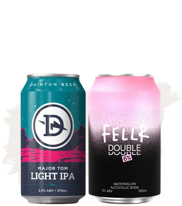 Dainton Major Tom Light IPA + FELLR Double Watermelon – Bundle Buy!