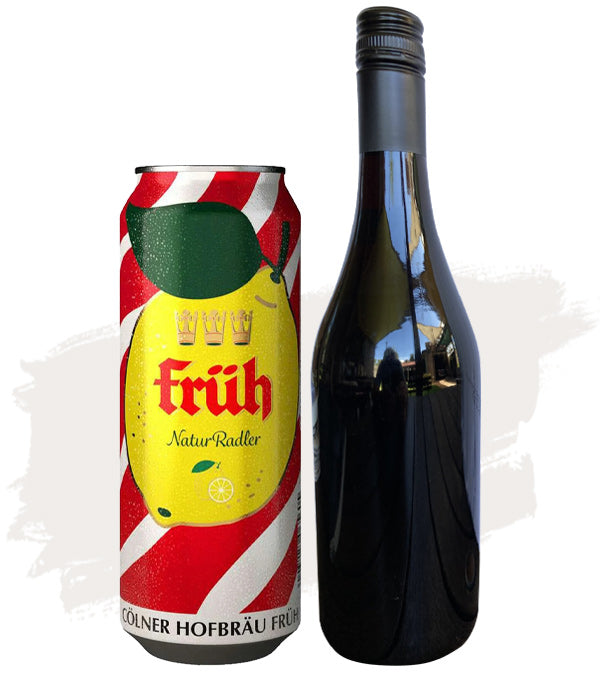 Fruh Natur Radler + Blue Duck Merlot Cleanskin – Bundle Buy!