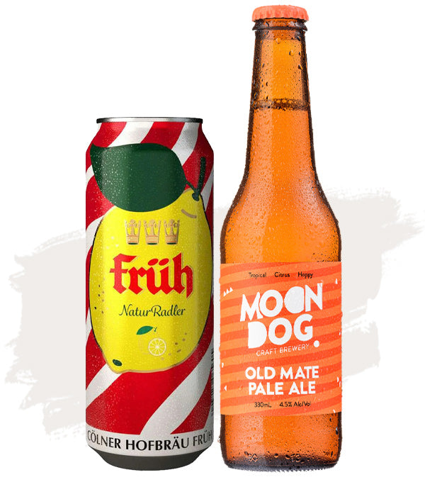 Fruh Natur Radler + Old Mate Pale Ale – Bundle Buy!
