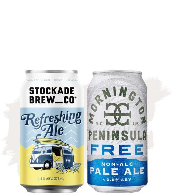 Stockade Refreshing Ale + Mornington Peninsula Free Non-Alc Pale Ale – Bundle Buy!