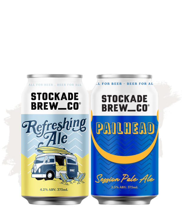 Stockade Refreshing Ale + Stockade Pailhead Session Pale Ale – Bundle Buy!