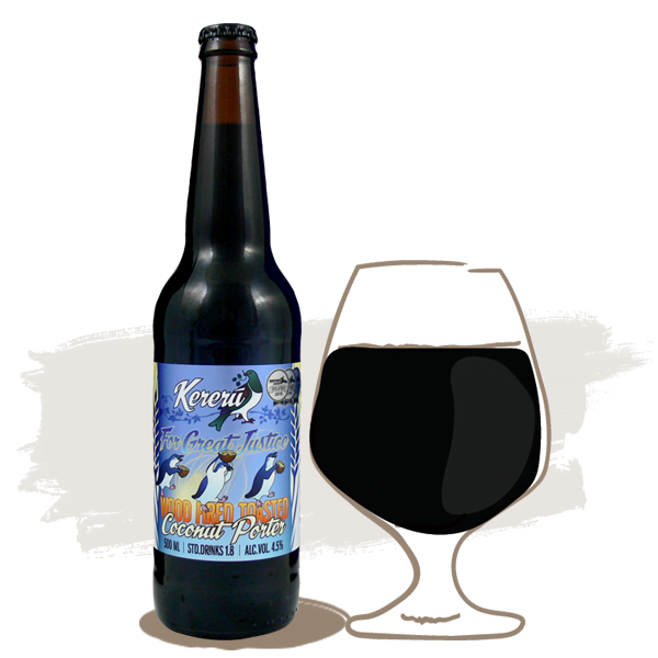 Kereru For Great Justice Coconut Porter