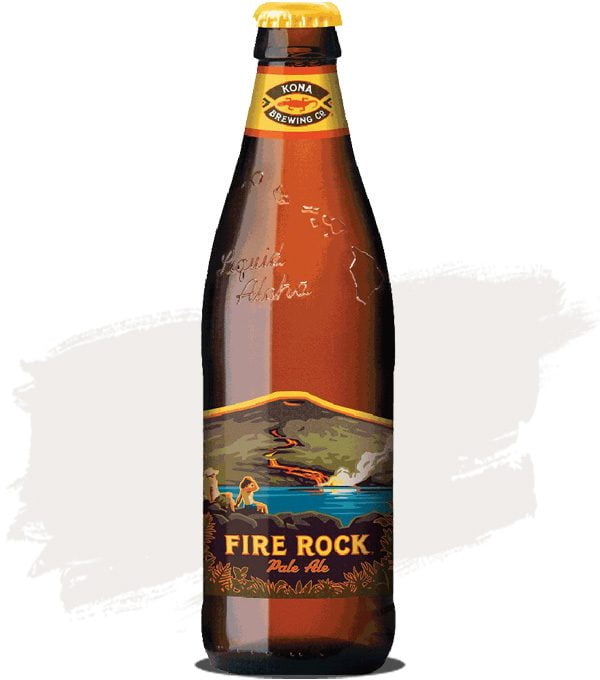Kona Fire Rock Pale Ale Bottle