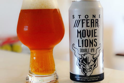FRIDAY FROTHIES – STONE FEAR. MOVIE. LIONS. DOUBLE IPA