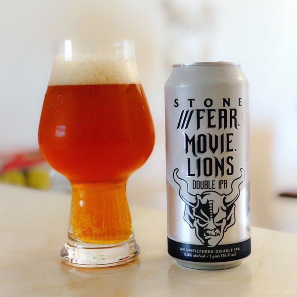 Stone Fear. Movie. Lions. Double IPA