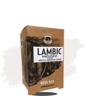Oud Beersel Bag-in-Box Hibiscus infused Lambic Wild Sour 3.1L