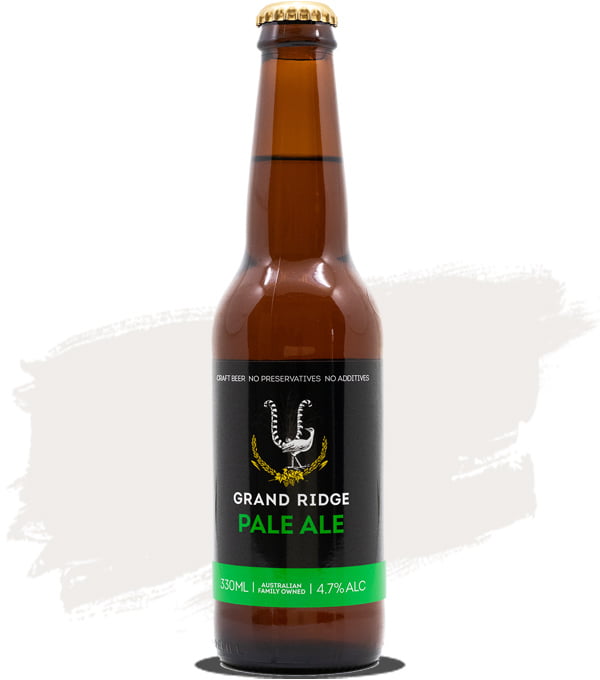 Grand Ridge Pale Ale Bottle