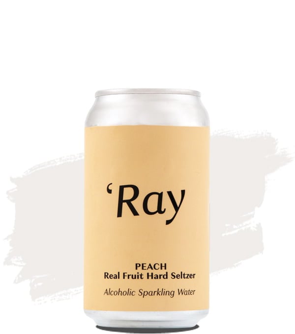 Hop Nation Ray Peach Real Fruit Hard Seltzer