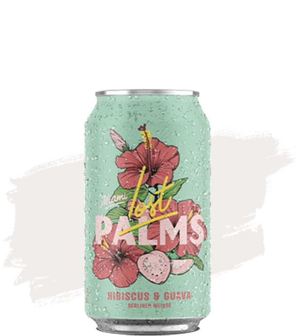 Lost Palms Brewing Hibiscus and Guava Berliner Weisse