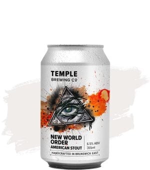 Temple Brewing New World Order Stout