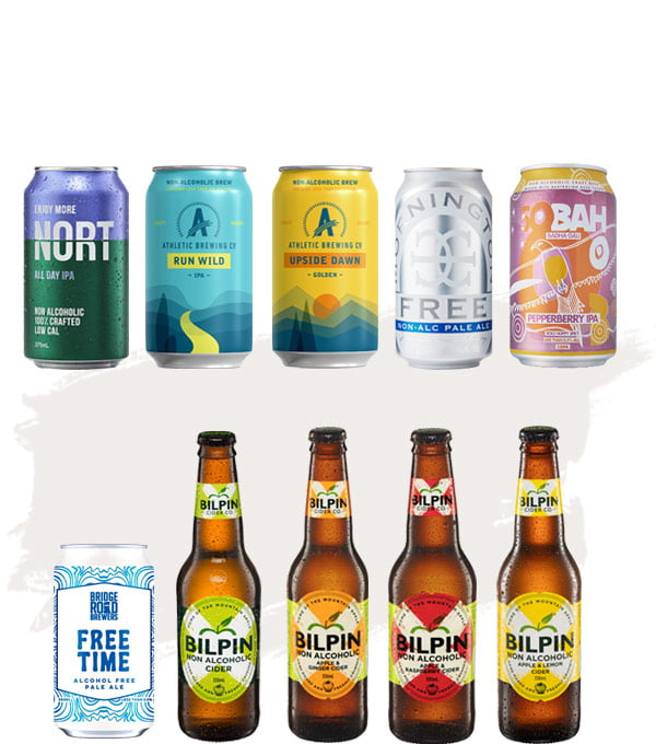 Non Alcoholic Mixed Beer & Cider Pack