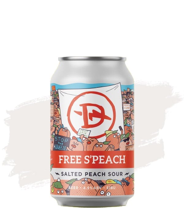 Dainton Free S'Peach Salted Peach Sour