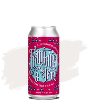 Hawkers Framboise A Trois Raspberry Sour IPA