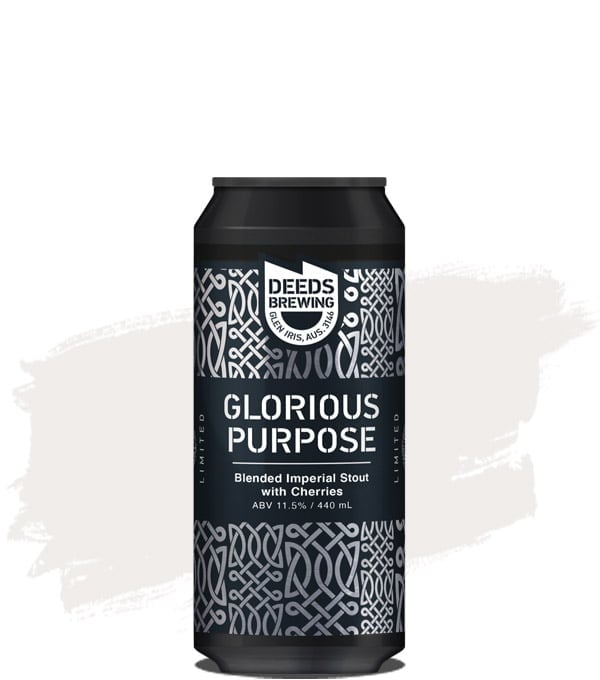 Deeds Glorious Purpose Blended Imperial Stout with Cherries