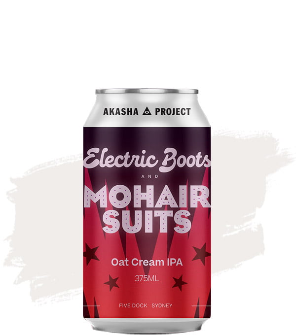 Akasha Electric Boots And Mohair Suits Oat Cream IPA