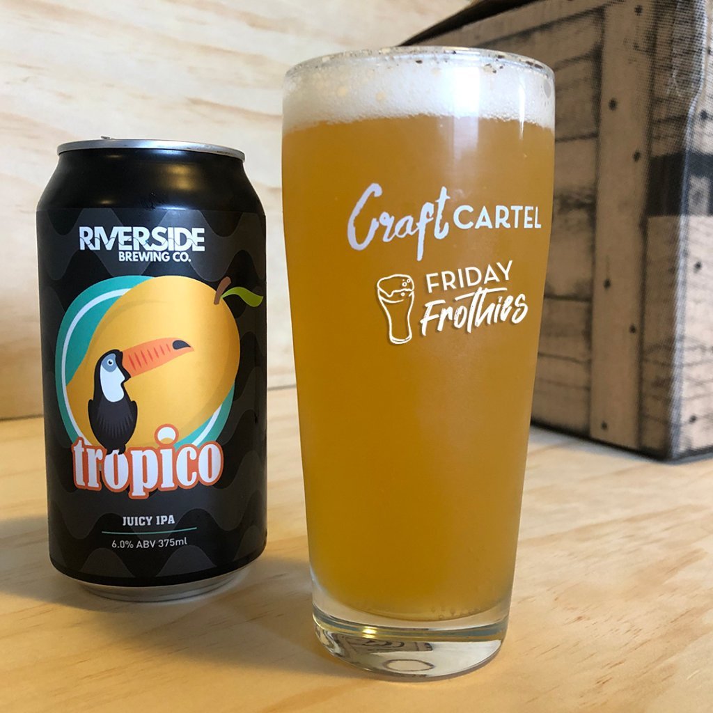 Frothy Review Riverside Tropico at Craft Cartel