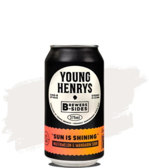 Young Henrys Sun Is Shining Watermelon and Mandarin Sour