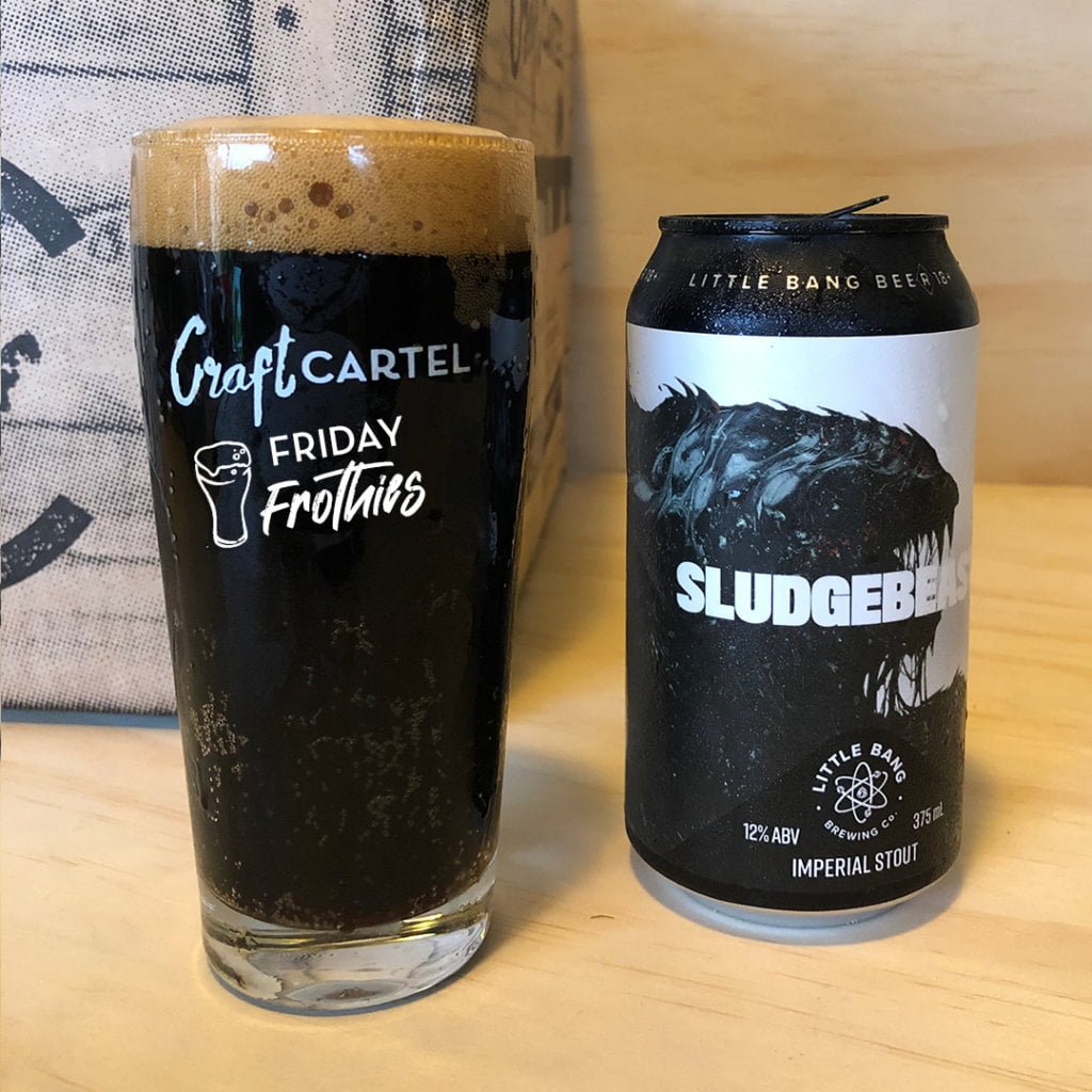 LIttle Bang Sludgebeast Imperial Stout Available in Brewery Series Pack