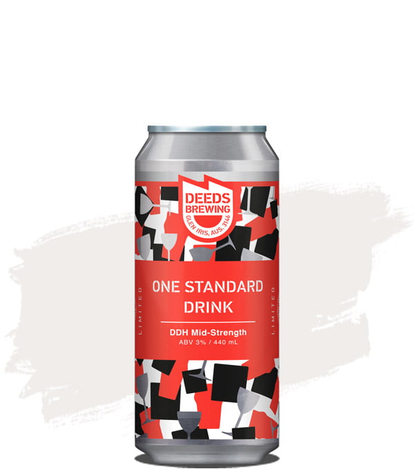 Deeds One Standard Drink DDH Mid-Strength