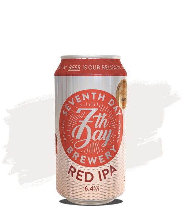 7th Day Brewery Red IPA - Case of 16