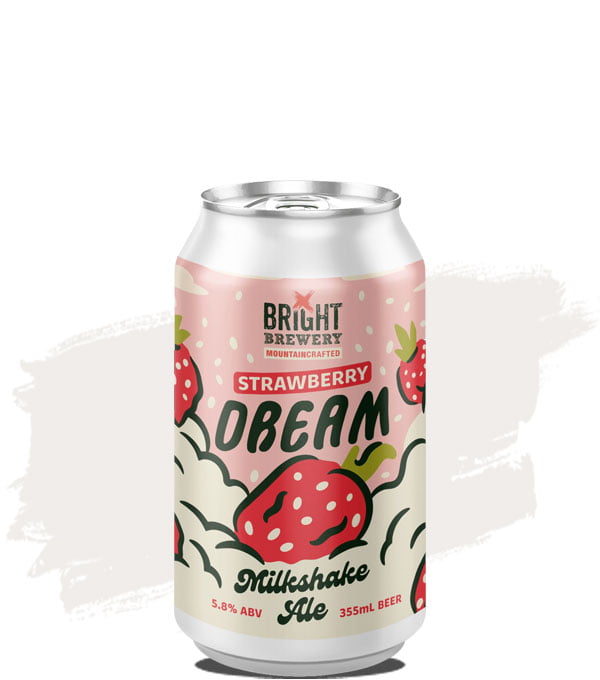 Bright Brewery Strawberry Dream Milkshake Ale