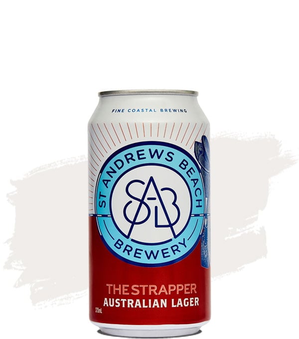 St Andrews Beach Brewery The Strapper Lager