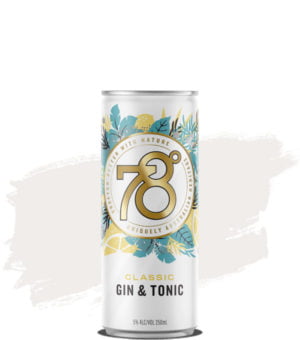 78 Degrees Classic Gin & Tonic