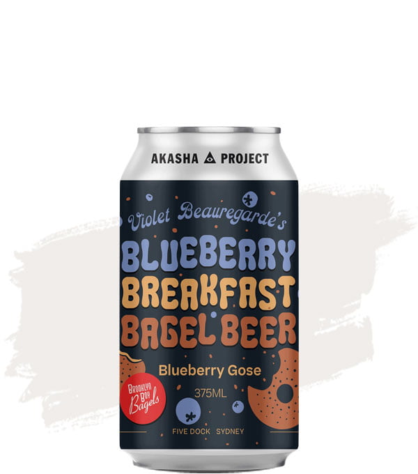 Akasha Violet Beauregarde’s Blueberry Breakfast Bagel Beer Blueberry Gose