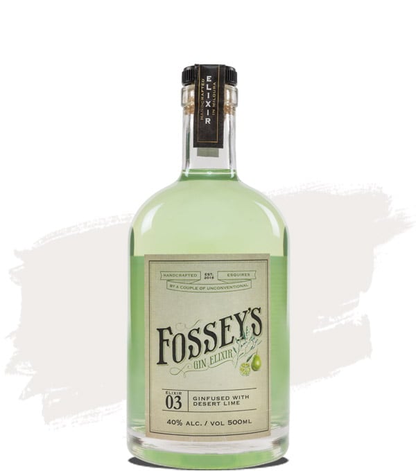 Fossey's Desert Lime Gin Bottle