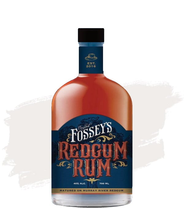 Fossey's Red Gum Rum Bottle