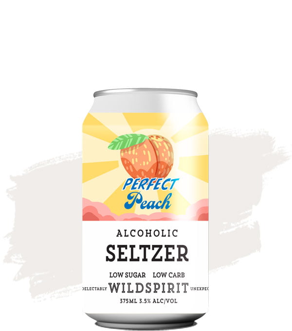 Wildspirit Perfect Peach Alcoholic Seltzer