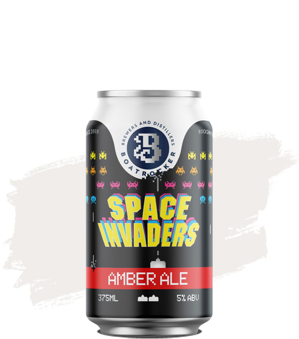 Boatrocker Space Invaders Amber Ale