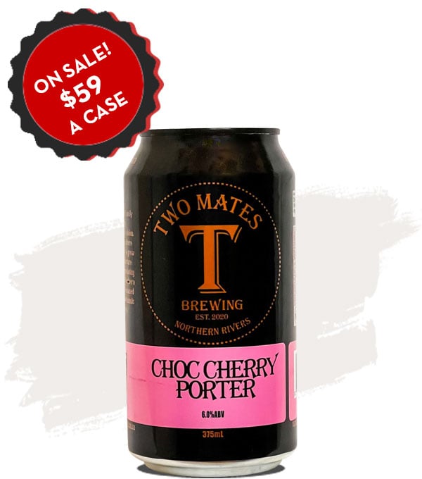 Two Mates Brewing Choc Cherry Porter - Case of 16