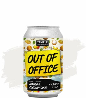Temple Brewing Out of Office Mango & Coconut Sour - Case of 16