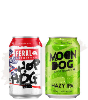 Bundle Buy (Case Of Hop Hog Pale Ale + Moon Dog Hazy IPA)