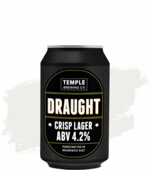 Temple Brewing Draught Crisp Lager - Case of 16
