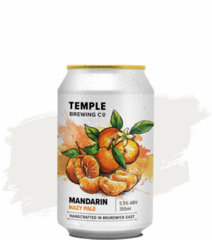 Temple Brewing Mandarin Hazy Pale - Case of 16