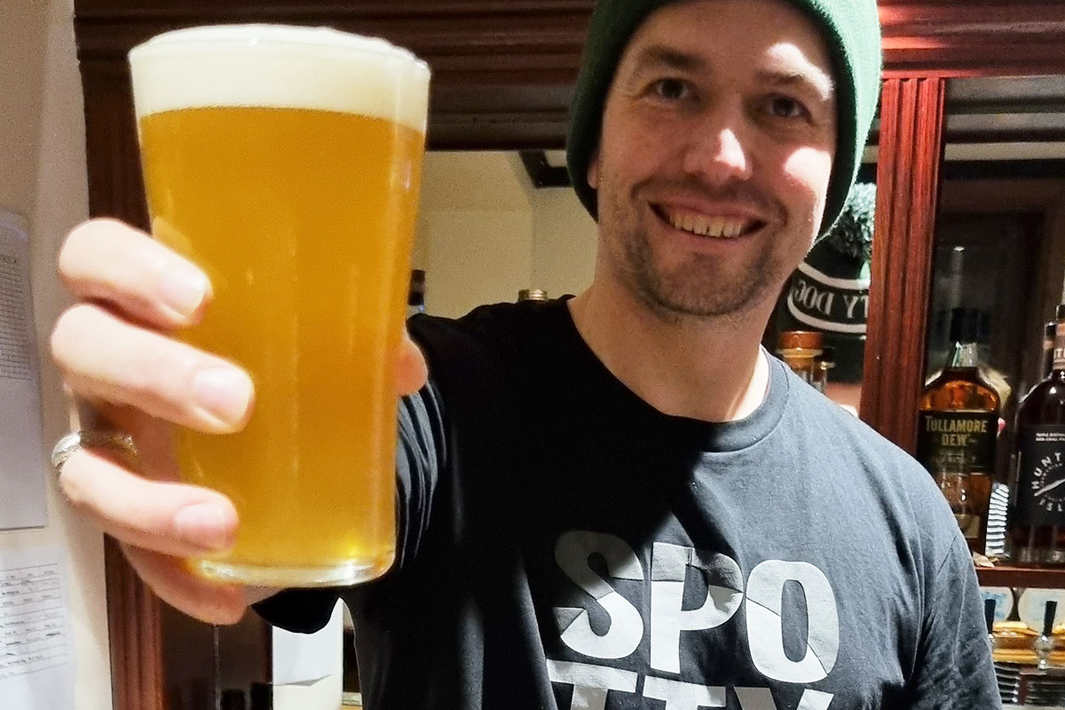 Beer with the brewer at Spotty Dog Brewers with Craft Cartel