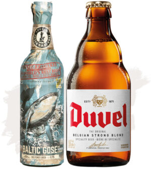Bundle Buy (Insel Brauerei Baltic Gose 6.5% – 12 Pk + Duvel Moortgat Belgian Strong Blond Ale – 24 Pk)