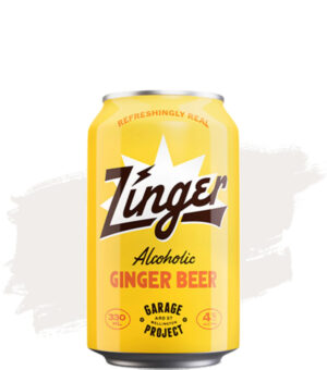 Garage Project Zinger Alcoholic Ginger Beer - 24 Pack