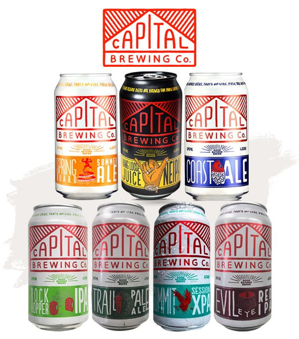 capital brewing co brewery pack